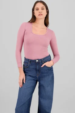 Bodysuit Liso Escote Cuadrado