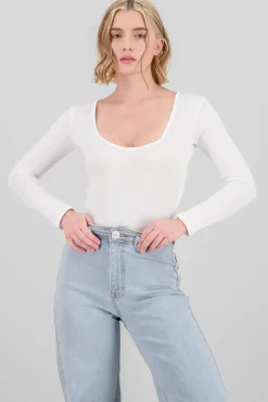 Bodysuit Liso Escote Cuadrado