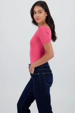 Bodysuit Liso Hombros Descubiertos