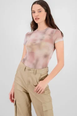 Bodysuit mesh degradado