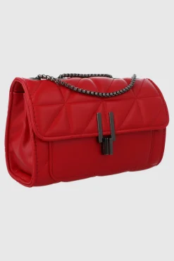 Bolsa crossbody capitonada tapa