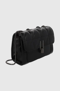 Bolsa crossbody capitonada tapa