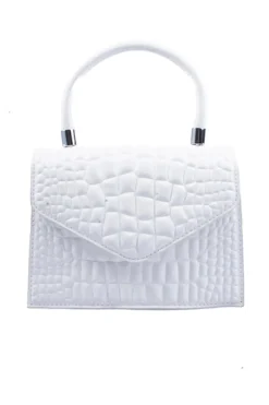 Bolsa Crossbody Cocodrilo Cadenas