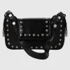 Bolsa crossbody studs sobre