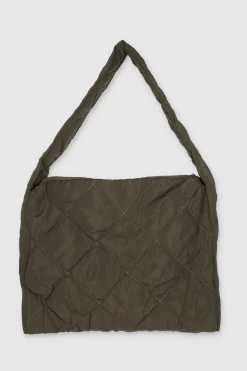 Bolso tote capitonado oversize