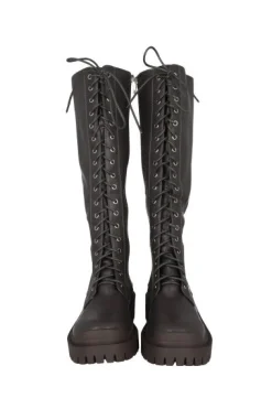 Bota combat larga rodilla