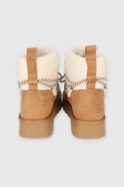 Bota invierno nieve cordón