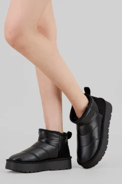 Bota invierno puffy capitonada