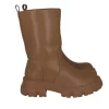 Bota midi bucket suela dentada