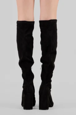 Bota over the knee durazno