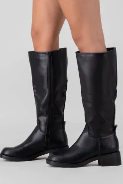 Bota ridding estrudturada sencilla