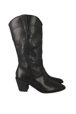 Bota vaquera bordado monocolor