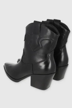 Bota vaquera efecto desgastado