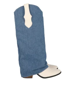 Bota vaquera funda denim