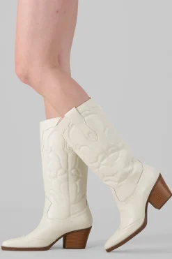 Bota vaquera pespunte punta