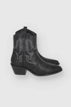 Bota Vaquera Pu Bordado