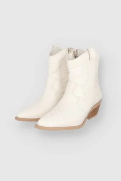 Bota Vaquera Tobillo Bordado