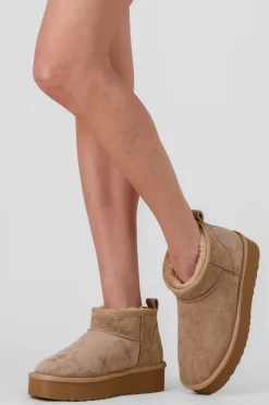 Botas Lisas Forro Peluche