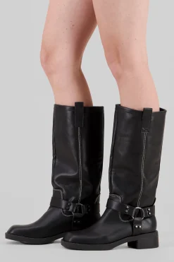 Botas Motero Hebilla Estoperoles