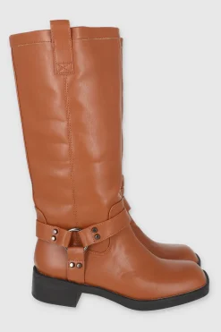 Botas Motero Hebilla Estoperoles