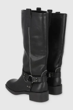 Botas Motero Hebilla Estoperoles