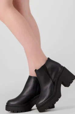 Botin basico tacon cuadrado