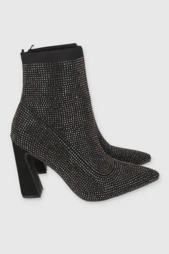 Botin calcetin multi brillos