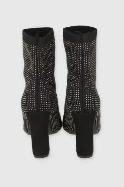 Botin calcetin multi brillos