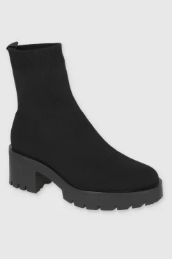 Botin Calcetin Punta Redonda