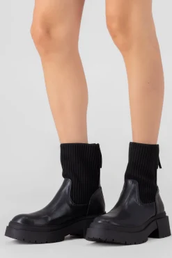 Botin chelsea calcetin