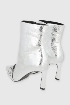 Botin crack tiras hebilla