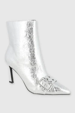 Botin crack tiras hebilla