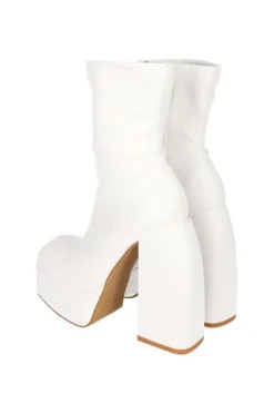 Botin plataforma xxl elástica ajustada