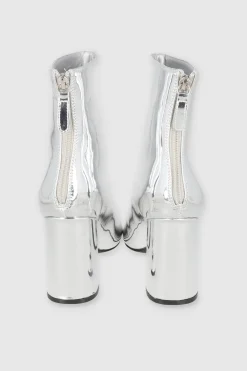 Botin pointy metalico