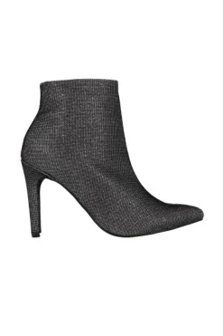 Botín alto brillos puntiagudo