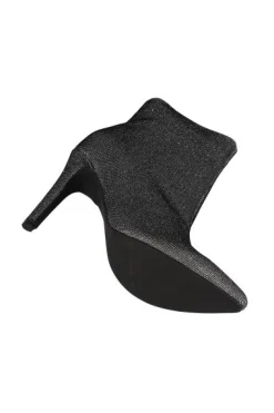 Botín alto brillos puntiagudo