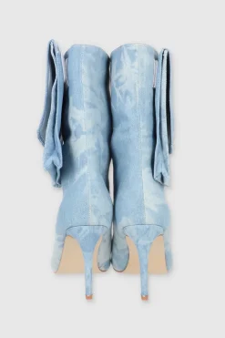 Botín bolsa cargo denim