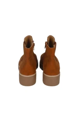 Botín chelsea suede suela track