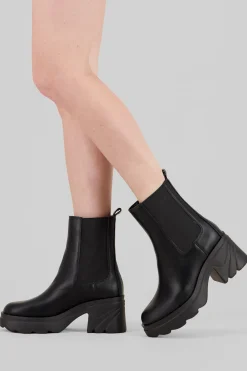 Botín chelsea tacón