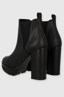 Botín chelsea tacón alto