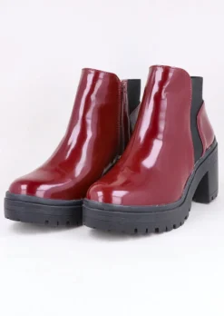 Botín Chelsea Tacón Ancho