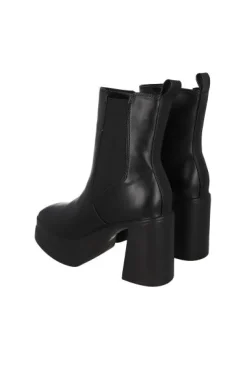 Botín chelsea tacón ancho