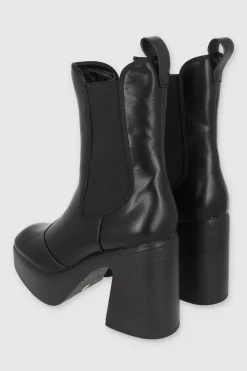 Botín chelsea tacón plataforma