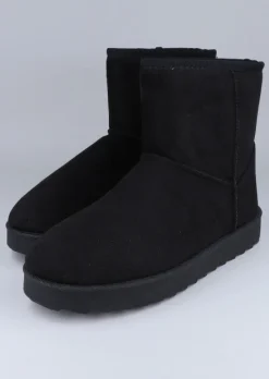 Botín corto peluche