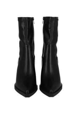 Botín efecto piel puntiaguado