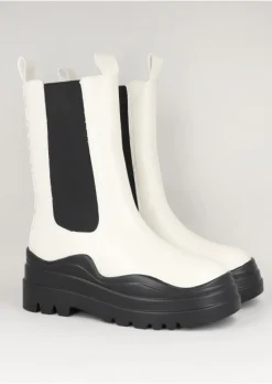 Botín Midi Chelsea Suela Alta