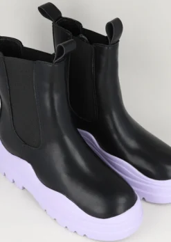 Botín Midi Chelsea Suela Alta