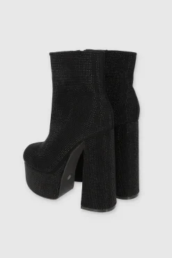 Botín plataforma brillos