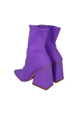 Botín strech tacón pirámide