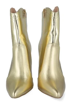 Botín tacón efecto piel